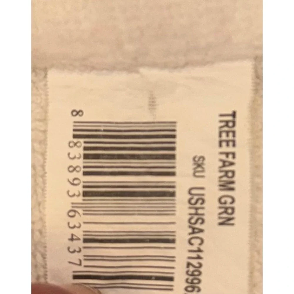 Rare Nautica Home Tree Farm Green Pine Tree Cotton Fingertip Towels Set of 2